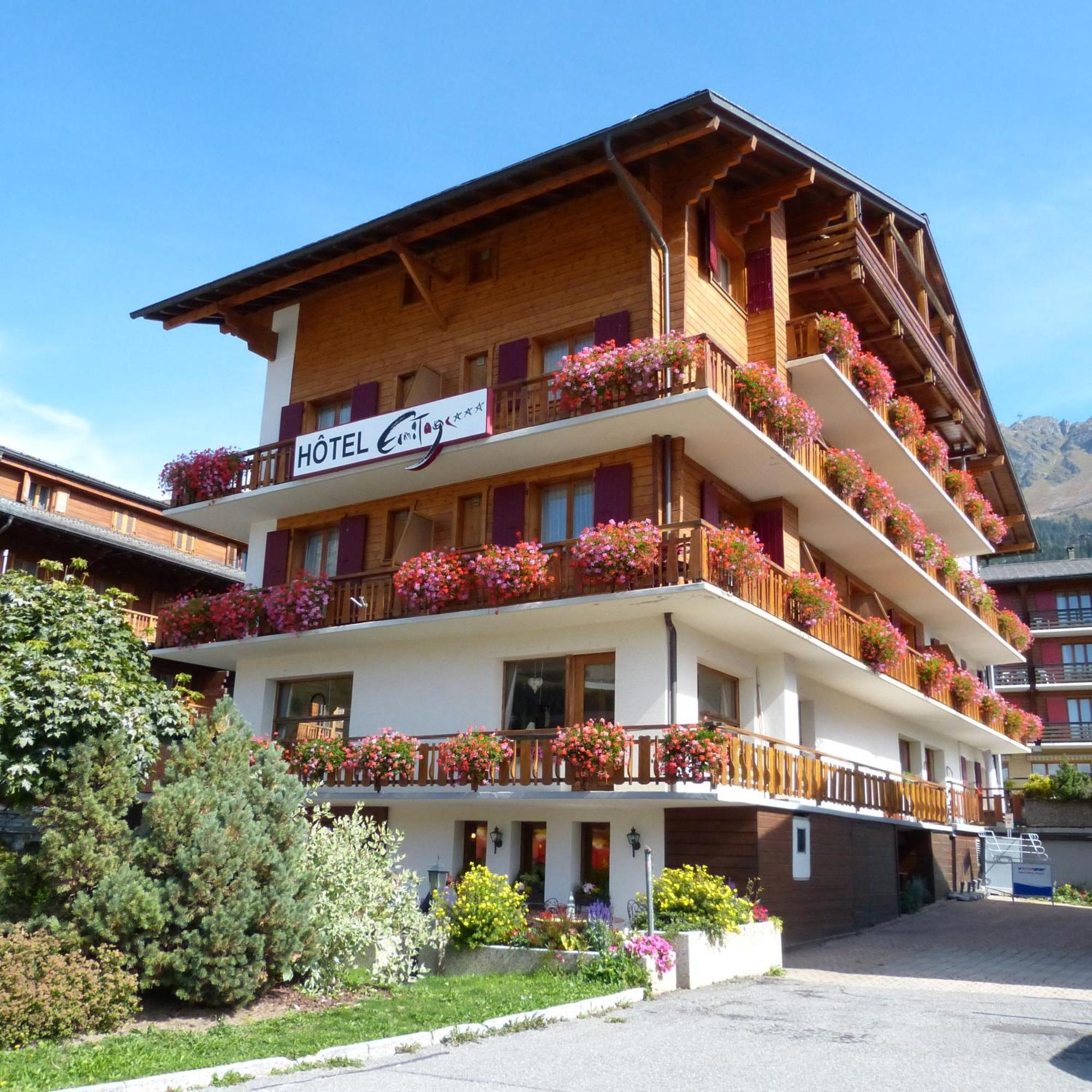 Hotel Ermitage Verbier Buitenkant foto